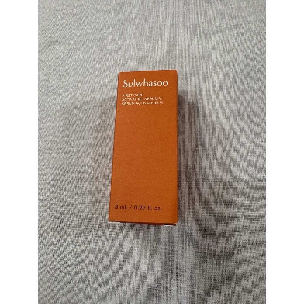 SULWHASOO FIRST CARE ACTIVATING SERUM VI 0.27 Oz / 8 ml NEW TRAVEL SIZE!!!